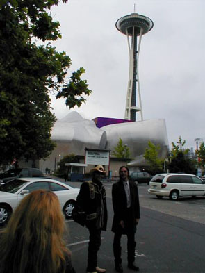 ArthurLee & LeonHendrix at EMP, Seattle. Photo: David Fairweather