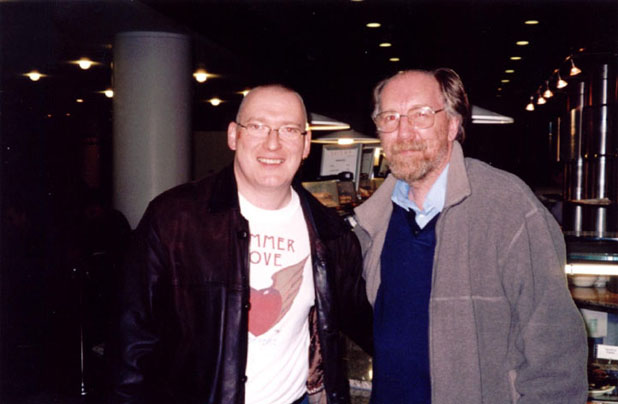 Keith Stodart and David Housdon at RFH, London January 13. 2003 Photo: Dukie Anderson